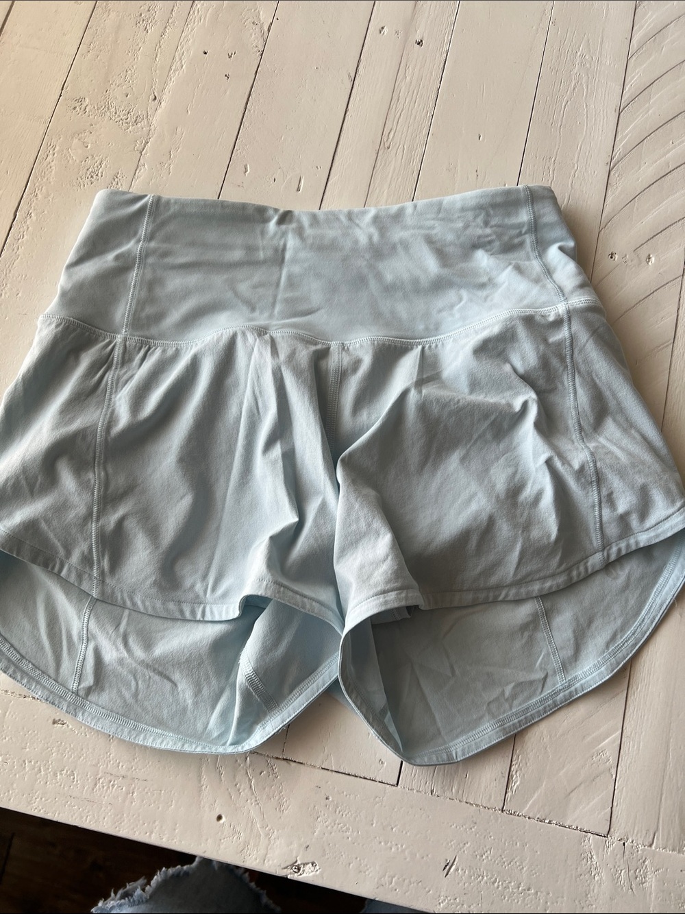 Women's Lululemon Powder Blue Speed Up Shorts